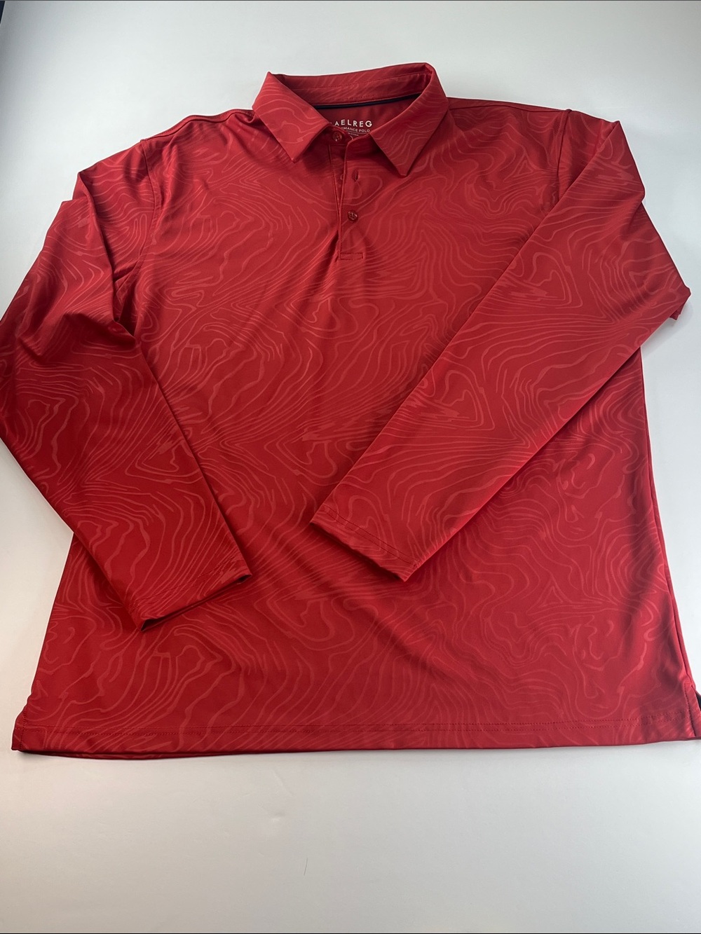 Malereg Long Sleeve Golf Shirt Sz XL